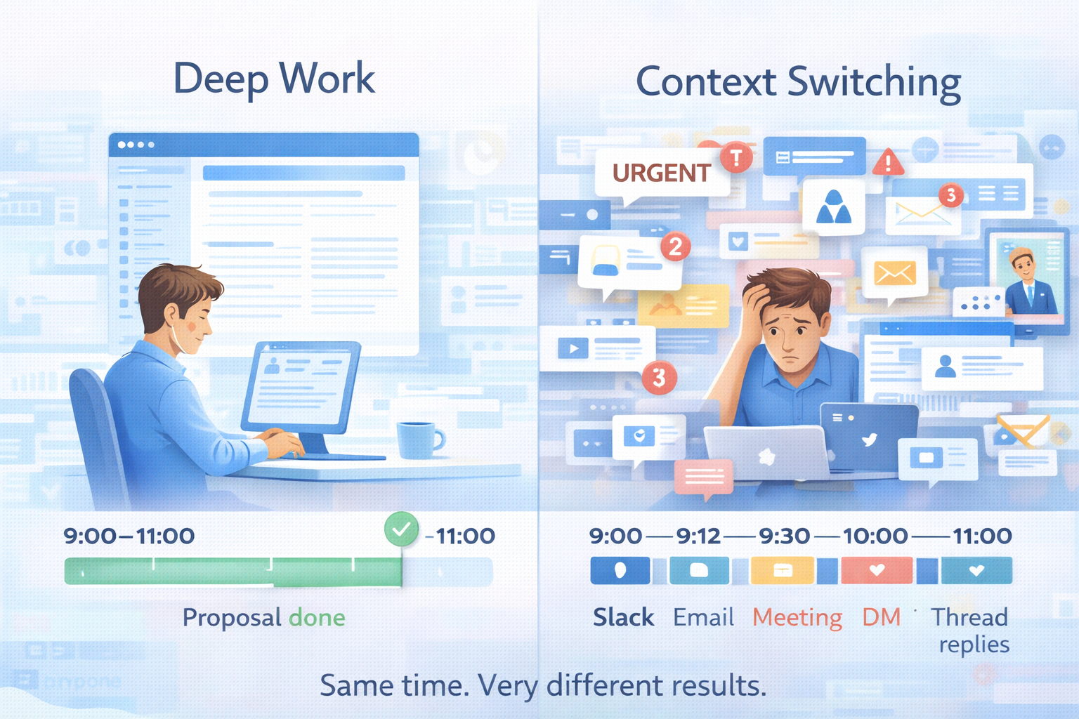 Cover image for The Real Cost of Context Switching