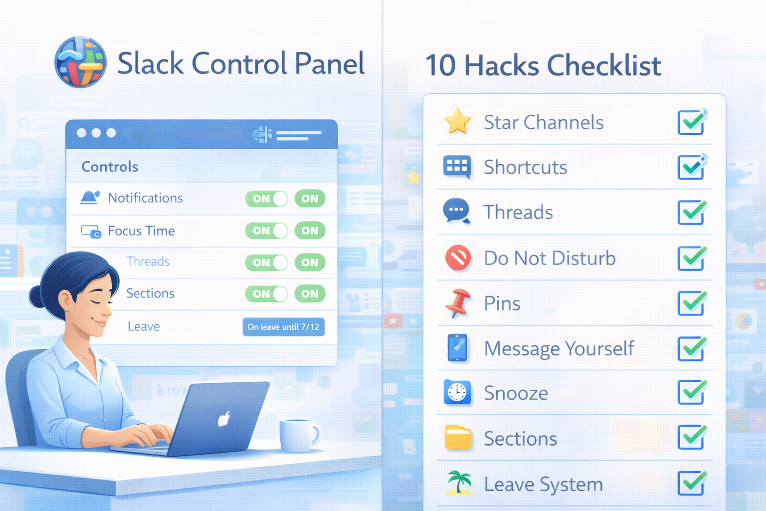 Cover image for 10 Slack Productivity Hacks